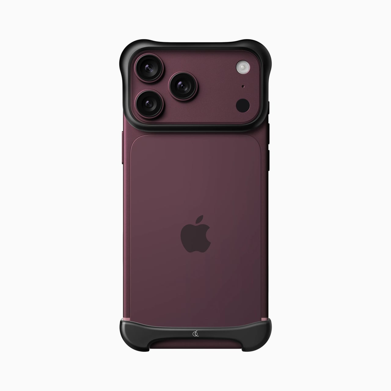 Arc Pulse case in Matte Black on an iPhone - Luxe Digital
