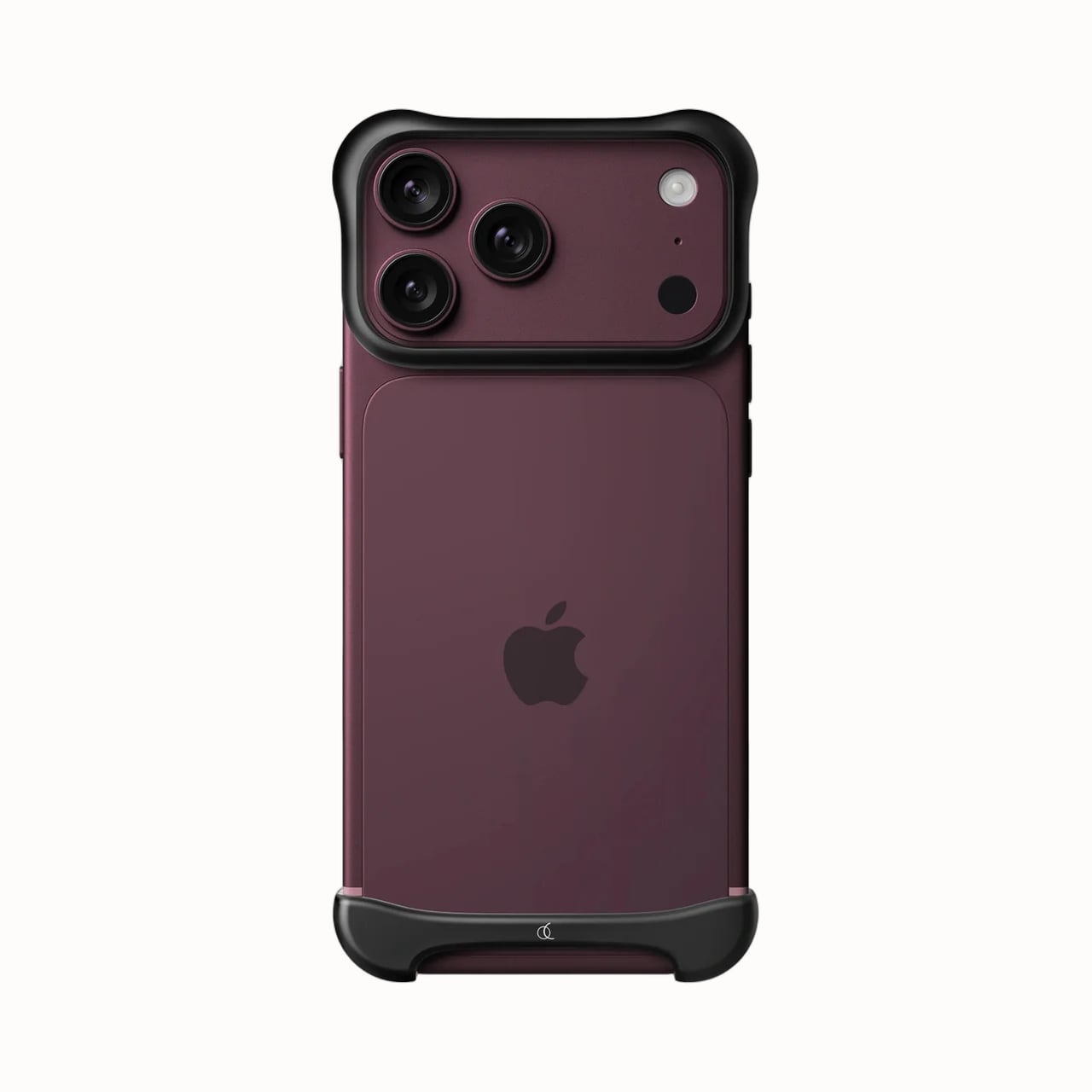 Arc Pulse case in Matte Black on an iPhone - Luxe Digital