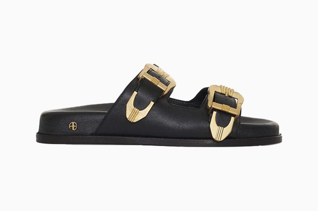 best birkenstock alternatives women anine bing waylon slides - Luxe Digital