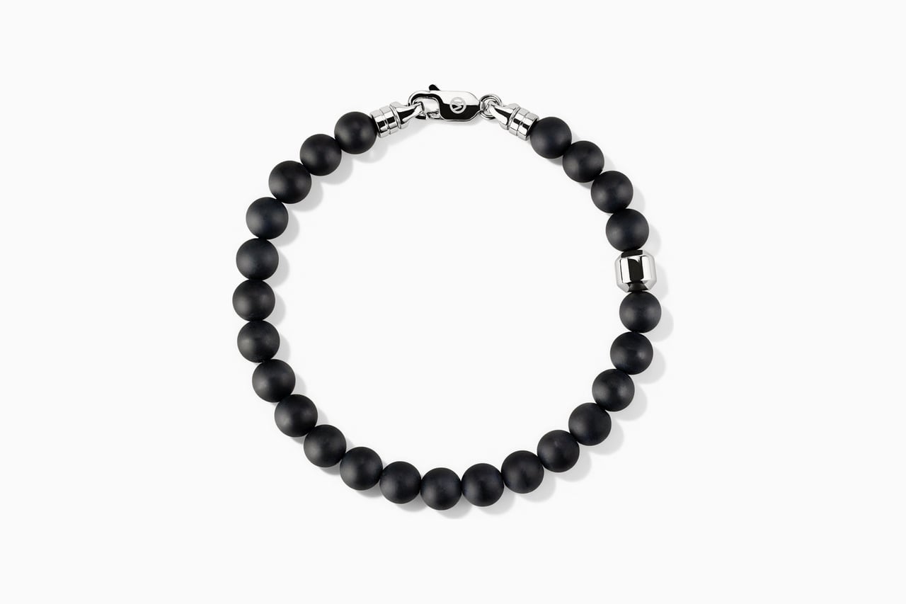 best bracelets men mejuri 6mm gemstone beaded review - Luxe Digital
