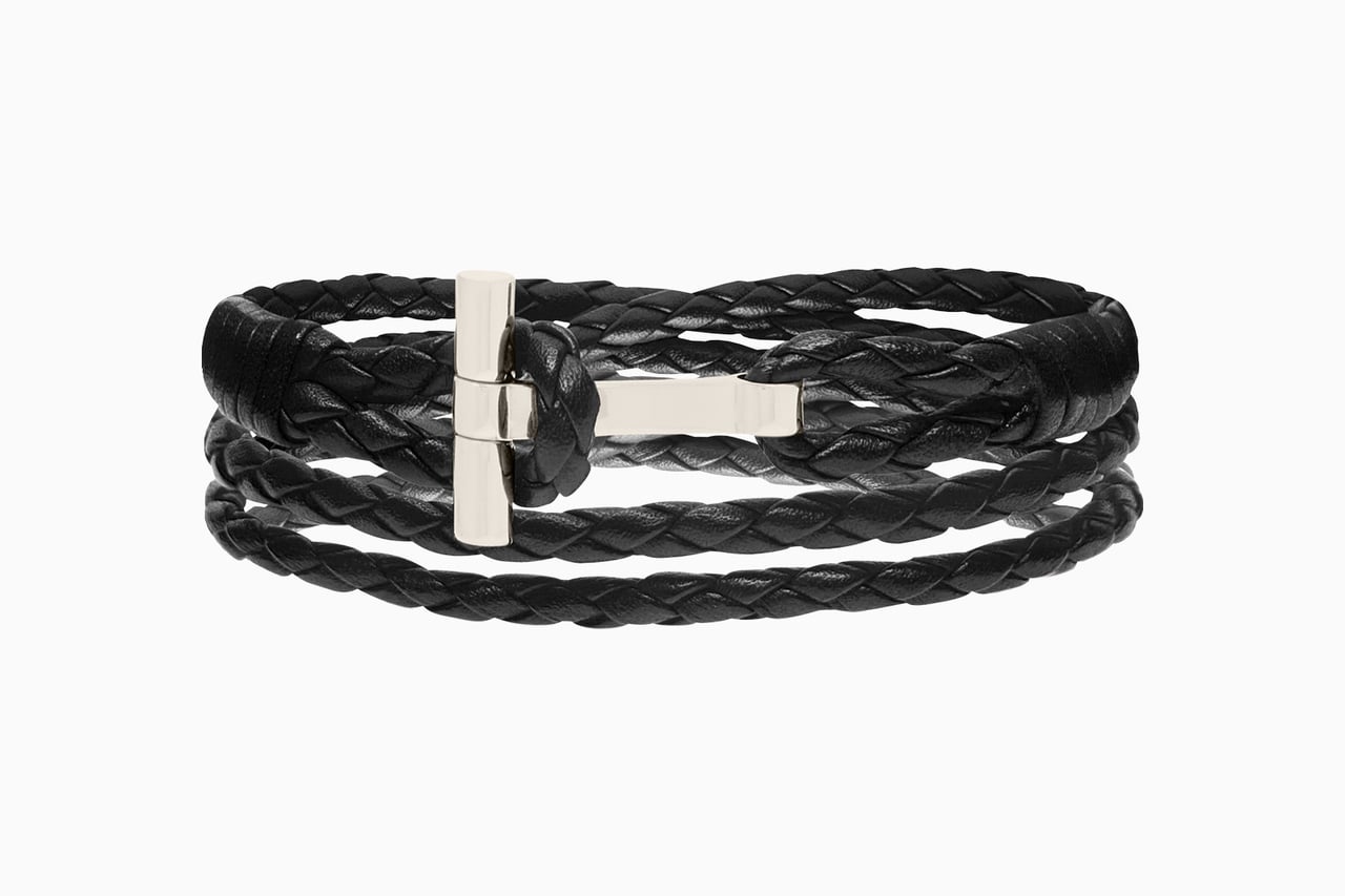 best bracelets men tom ford braided leather t bracelet review - Luxe Digital