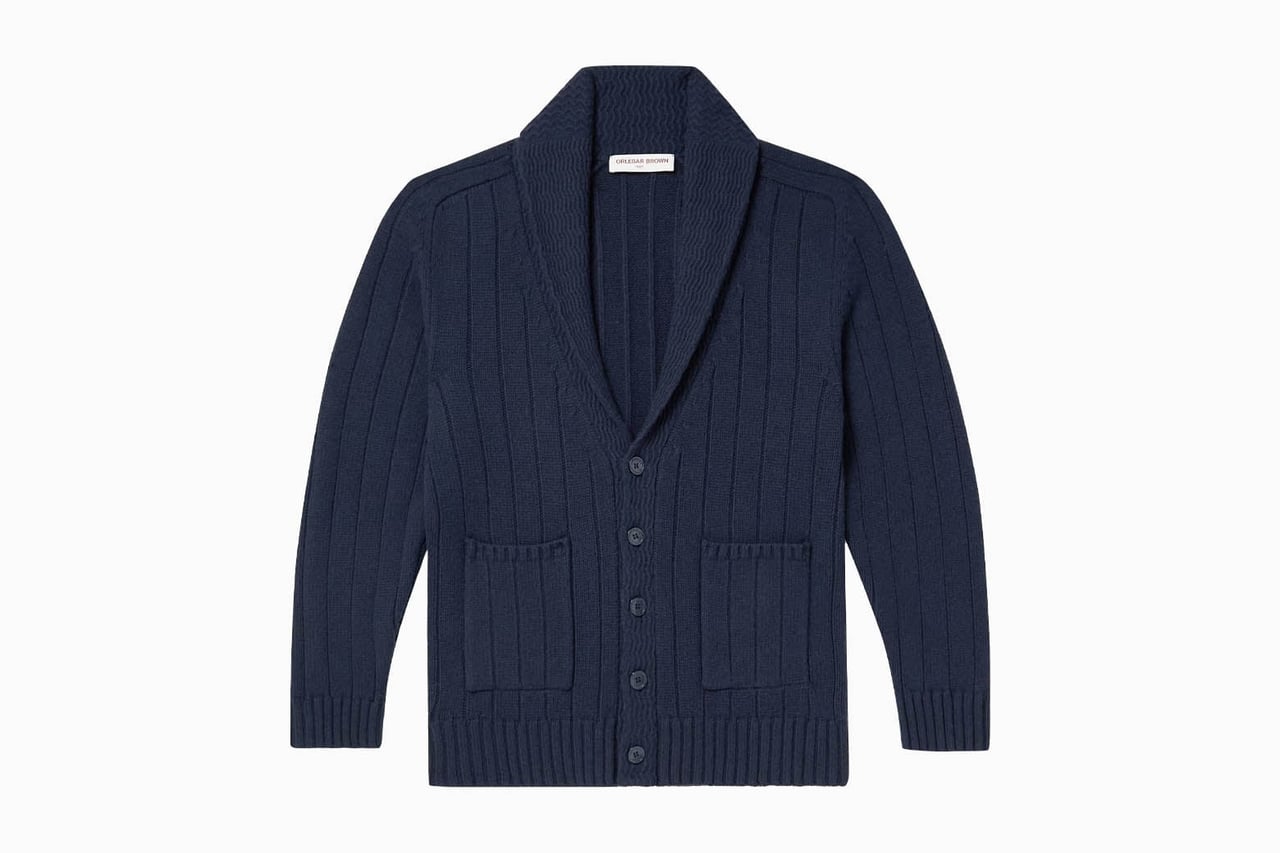 best cardigan sweaters men orlebar brown villard review - Luxe Digital