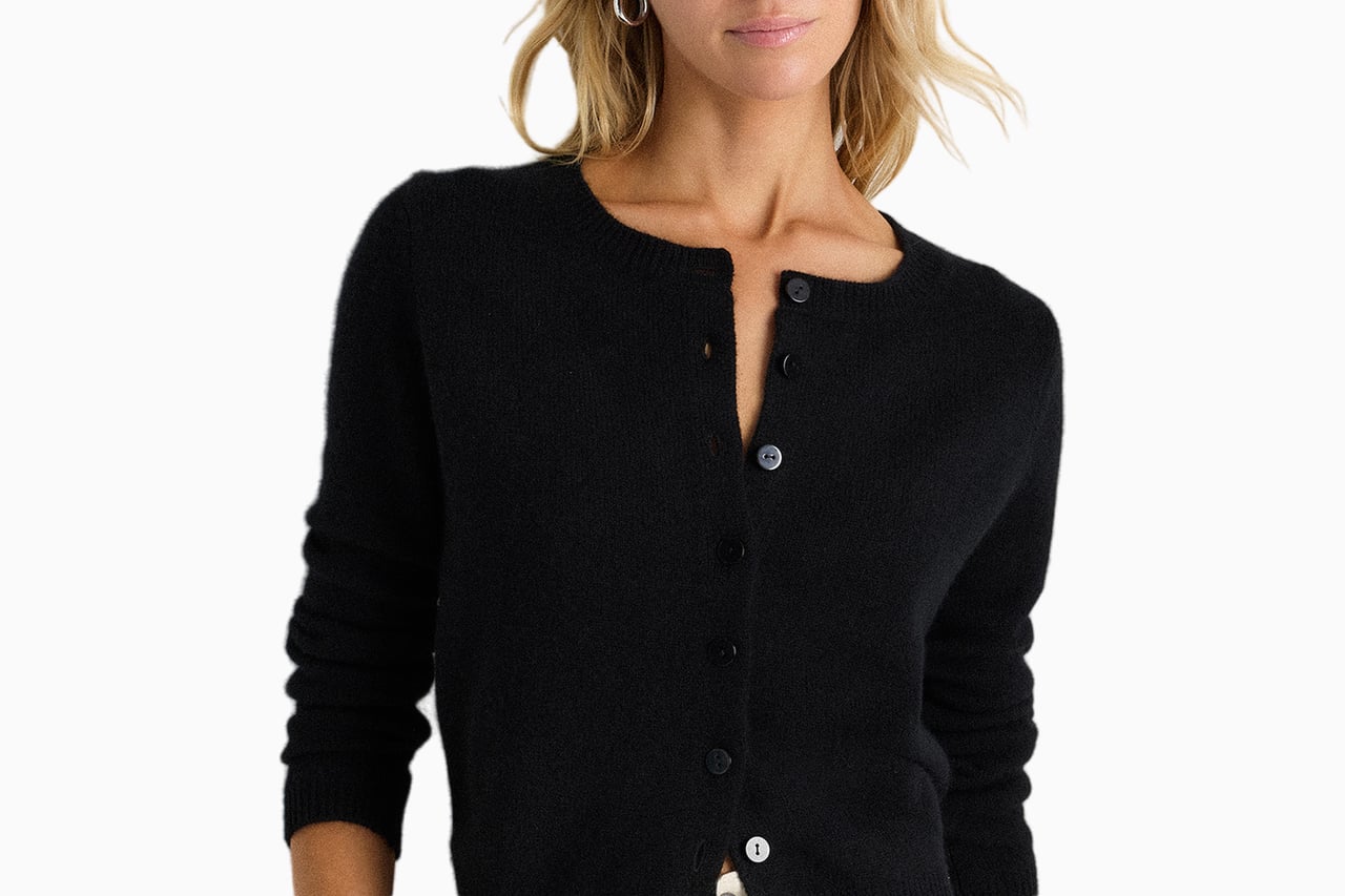 best cardigans women quince cropped cashmere cardigan - Luxe Digital