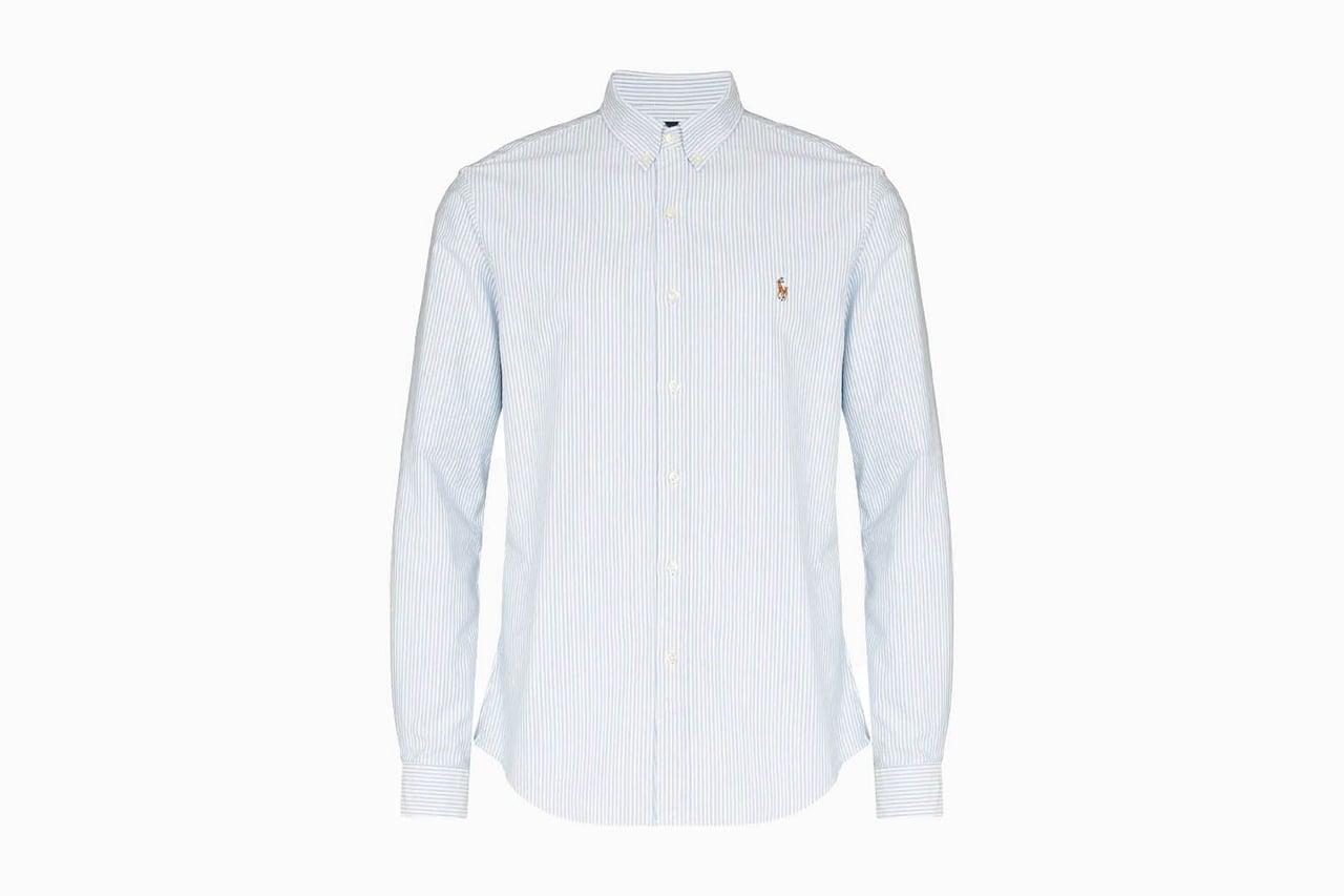 best casual shirts men polo ralph lauren striped shirt - Luxe Digital
