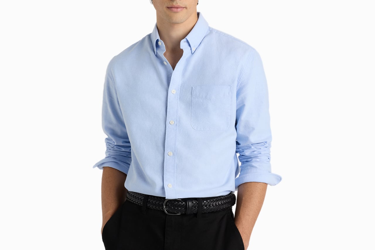 best casual shirts men quince organic cotton oxford shirt - Luxe Digital