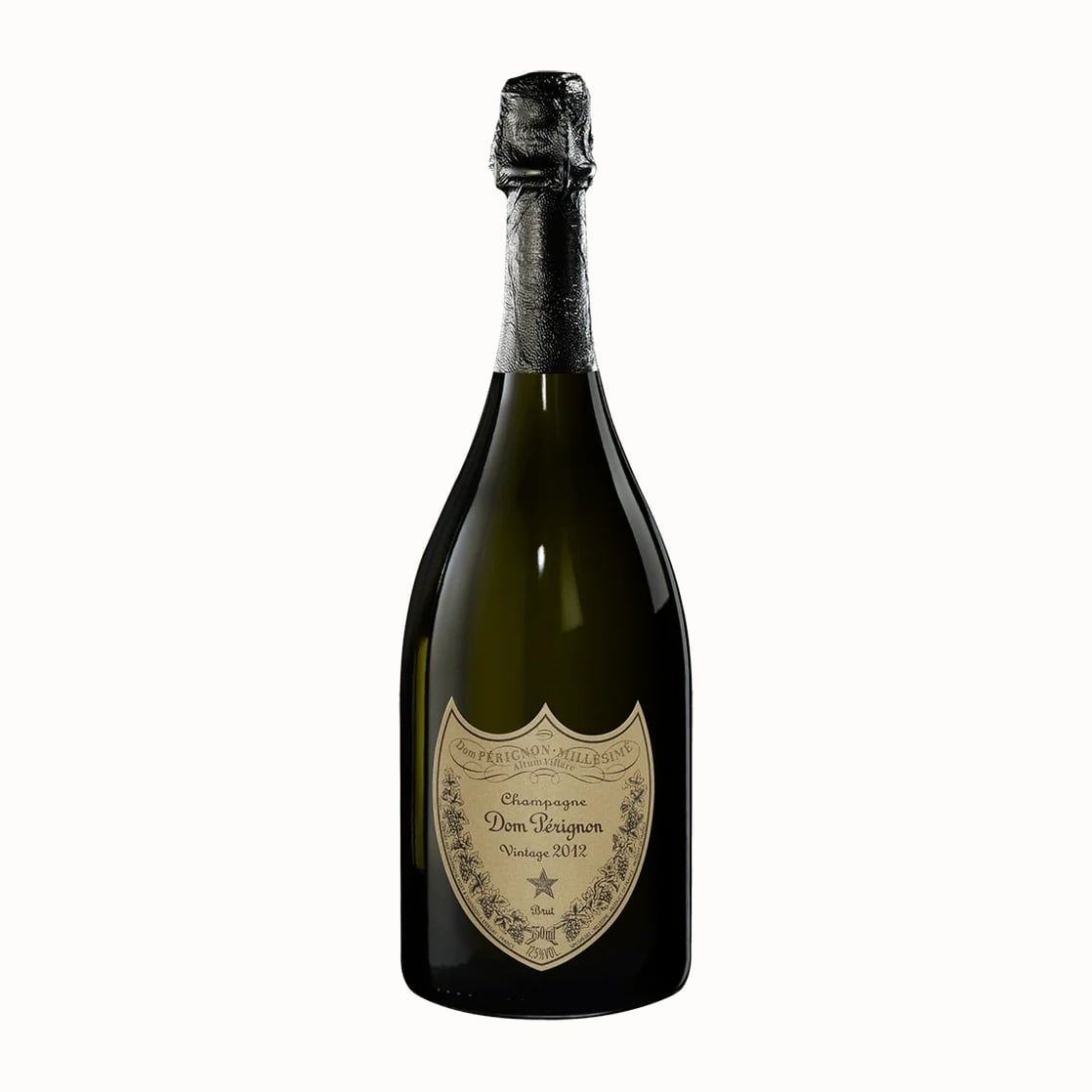 Dom Pérignon 2012 vintage Champagne bottle