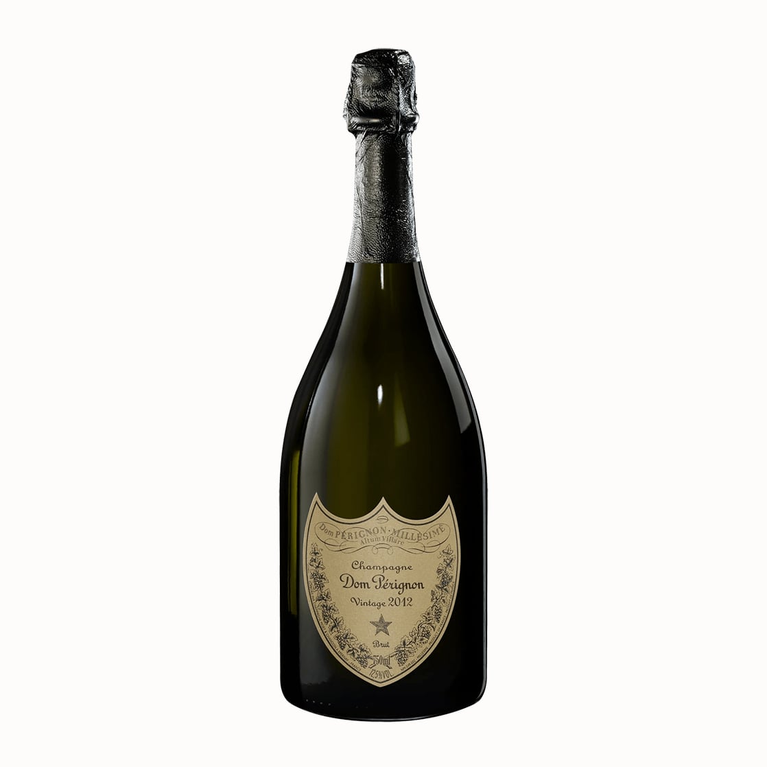 Dom Pérignon 2012 vintage Champagne bottle