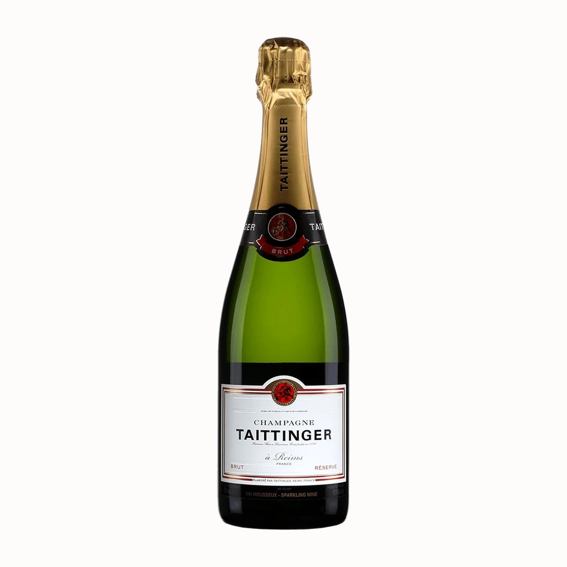 Taittinger Brut Réserve Champagne bottle
