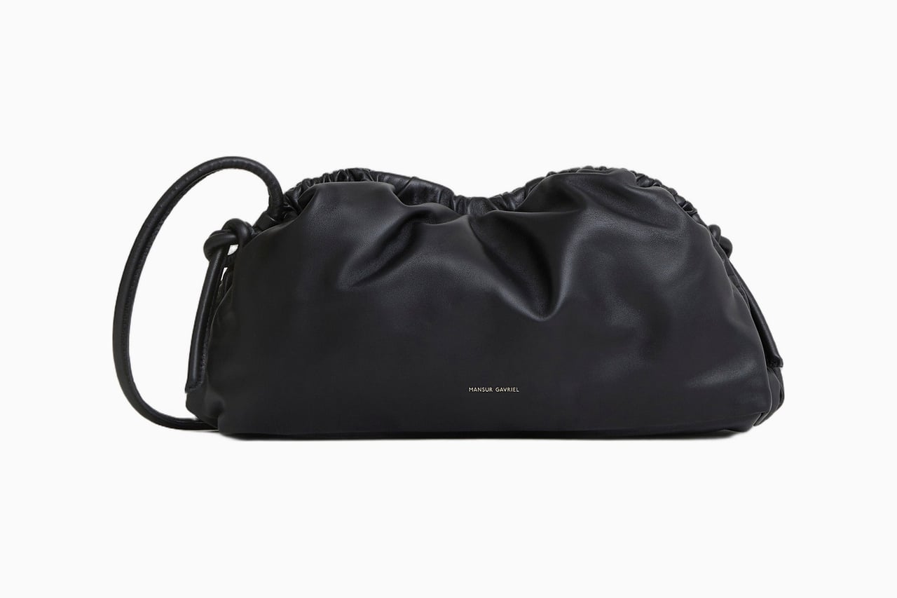 best clutches mansur gavriel oversized cloud review - Luxe Digital
