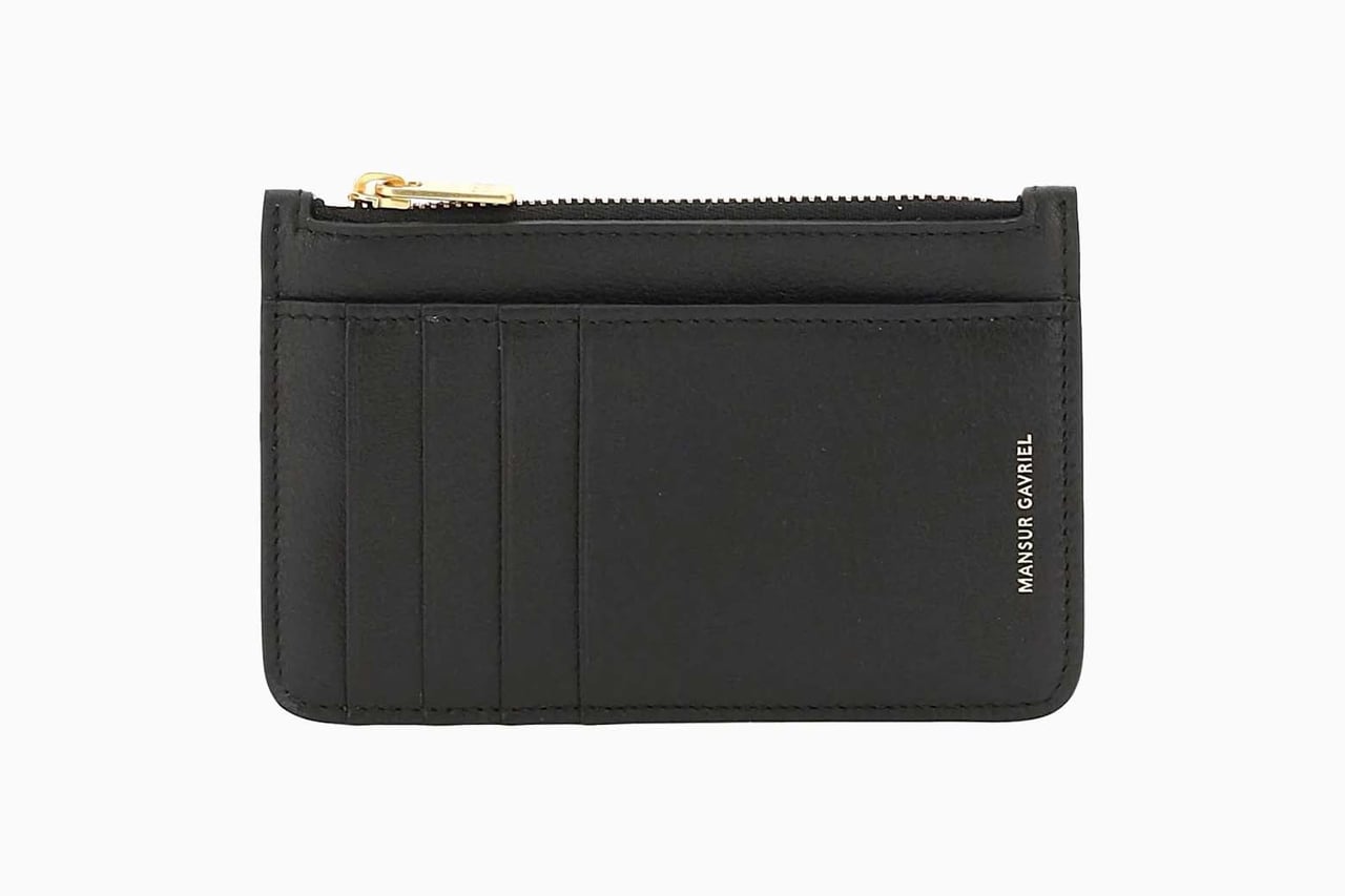 best designer card holders mansur gavriel women - Luxe Digital