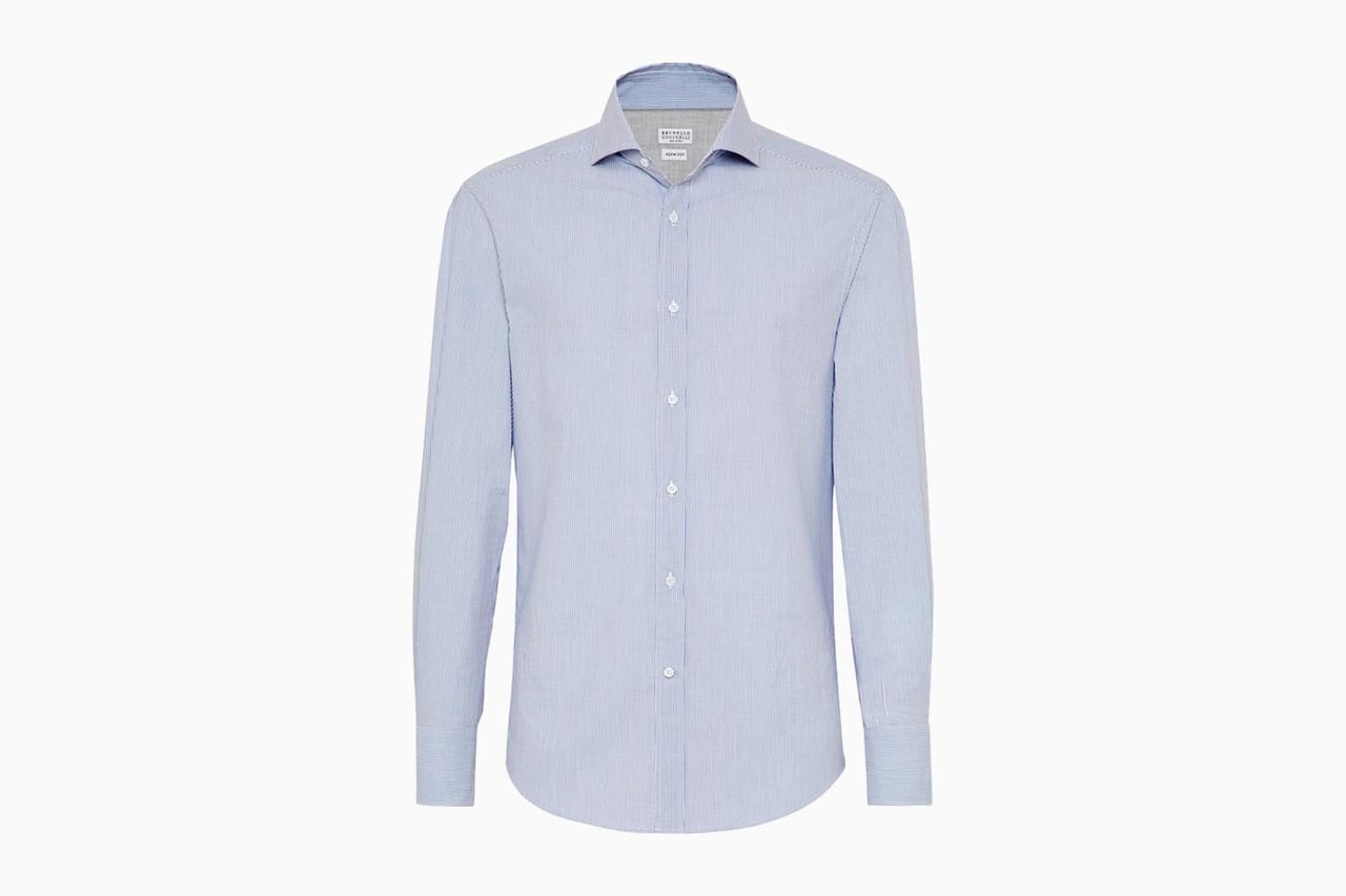 best dress shirts men brunello cucinelli review - Luxe Digital