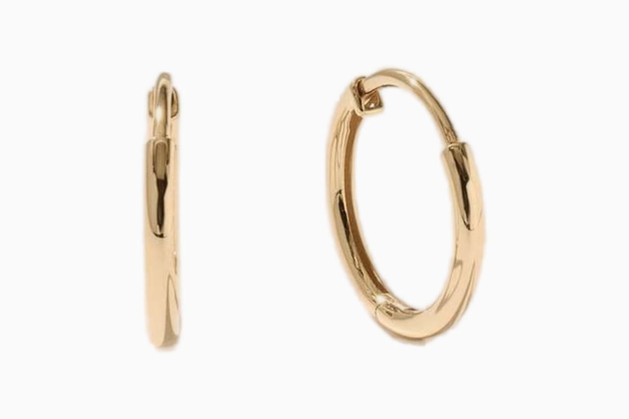 best earrings women quince classic hoops - Luxe Digital