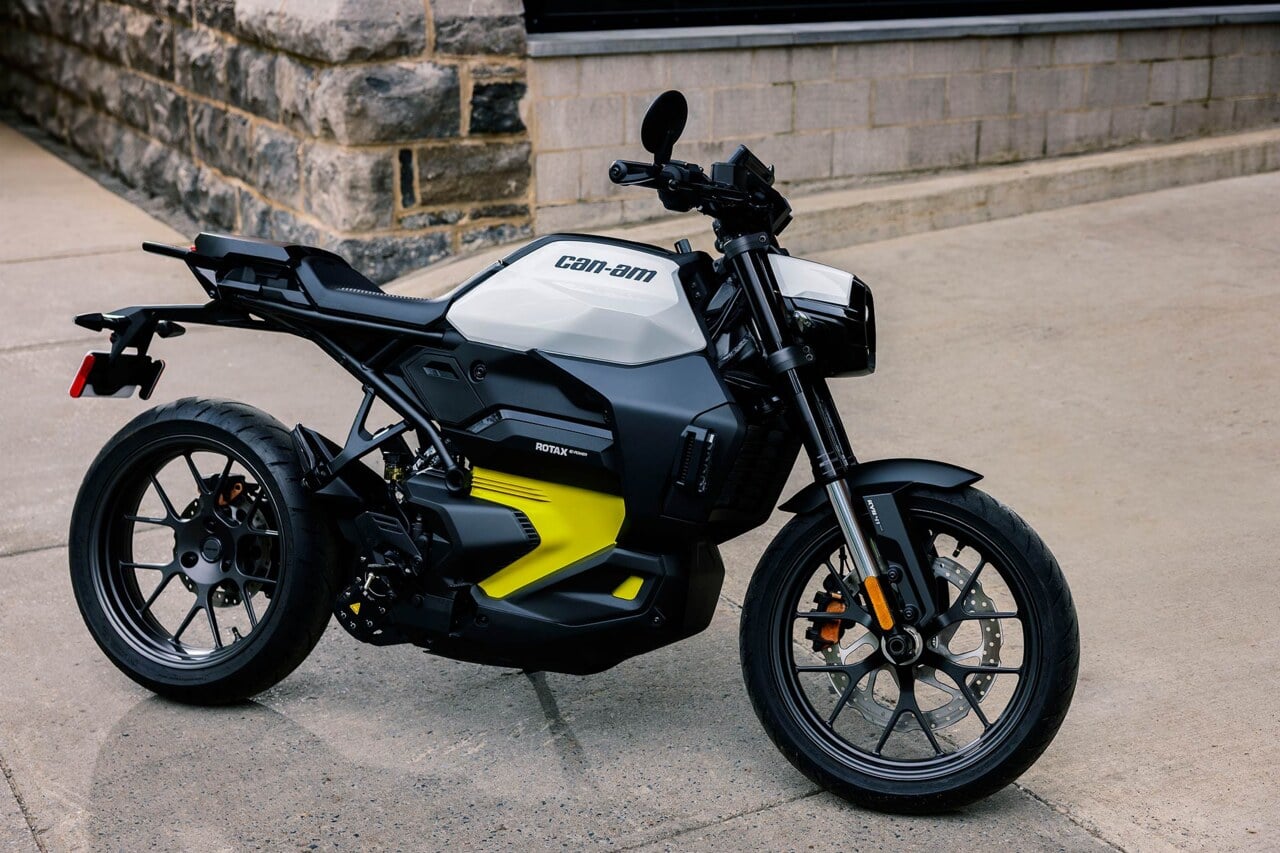 Can-Am Pulse electric motorcycle - Luxe Digital
