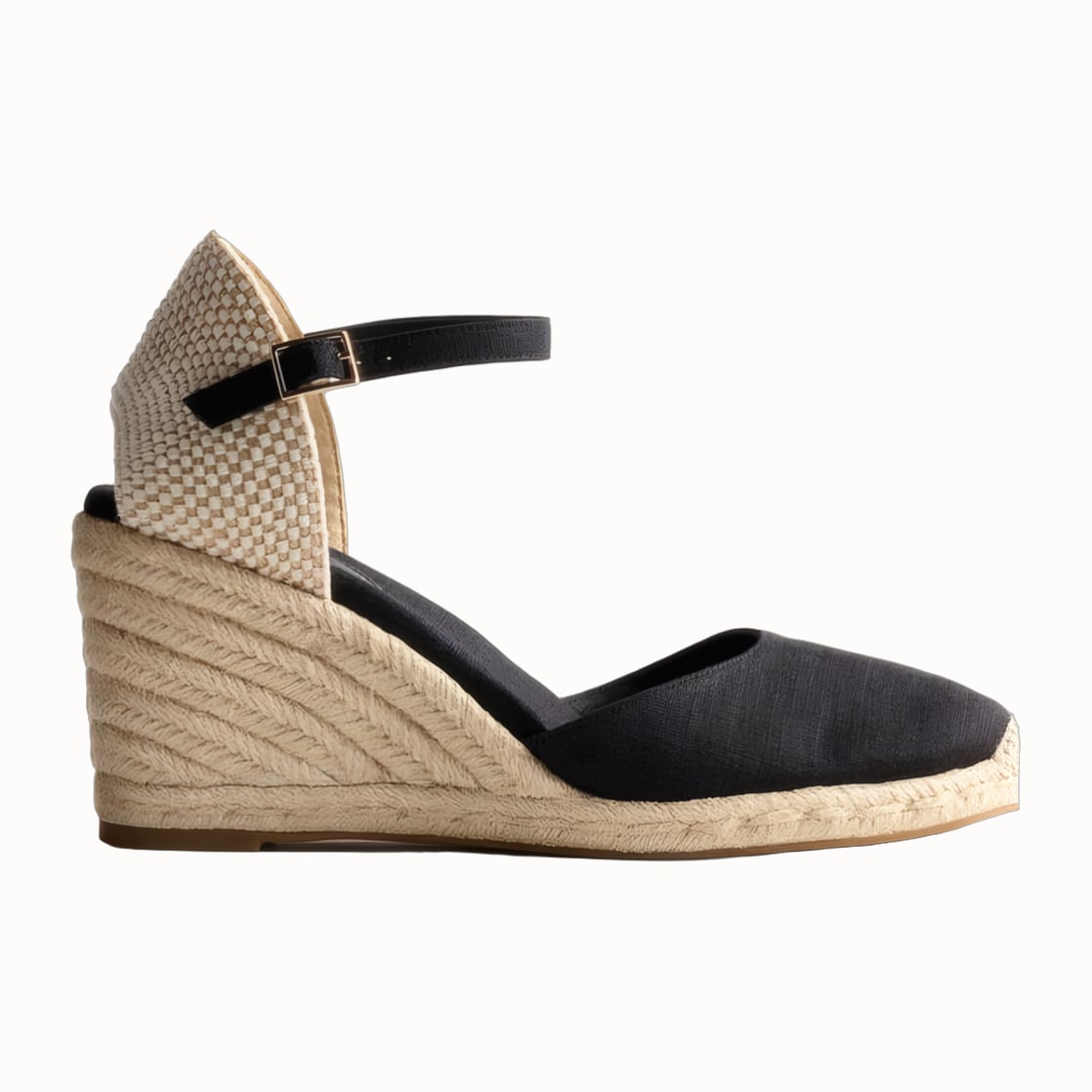 Quince Canvas Espadrille Wedge Sandal