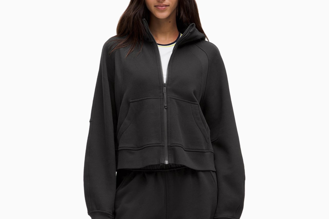 best hoodies women lululemon scuba oversized full zip review - Luxe Digital