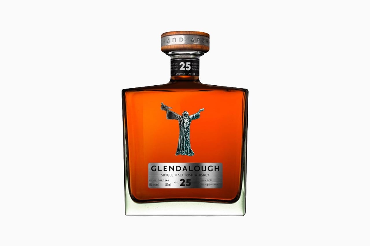 best irish whiskey glendalough 25 year single malt irish oak finish review - Luxe Digital
