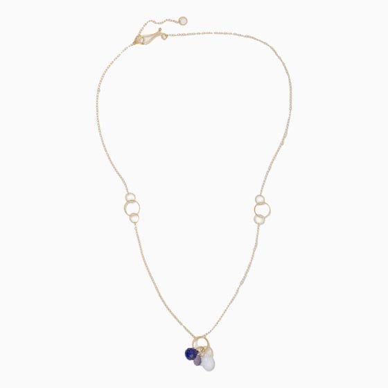 best jewelry brands multi stone necklace - Luxe Digital