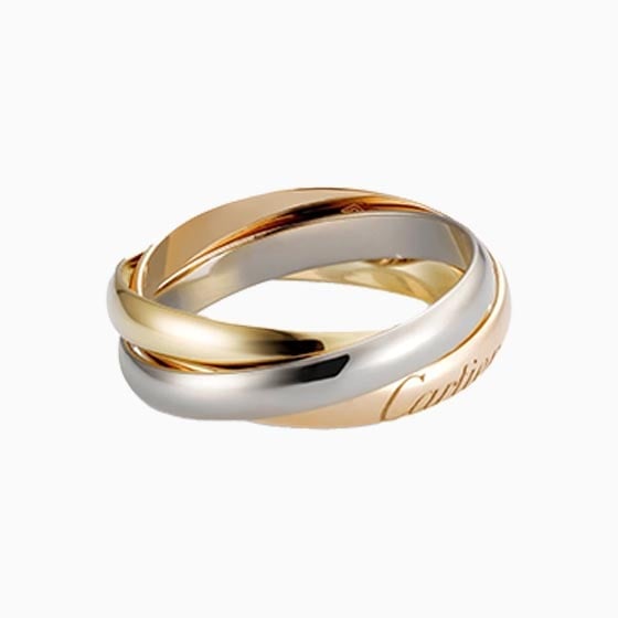 best jewelry brands trinity ring - Luxe Digital