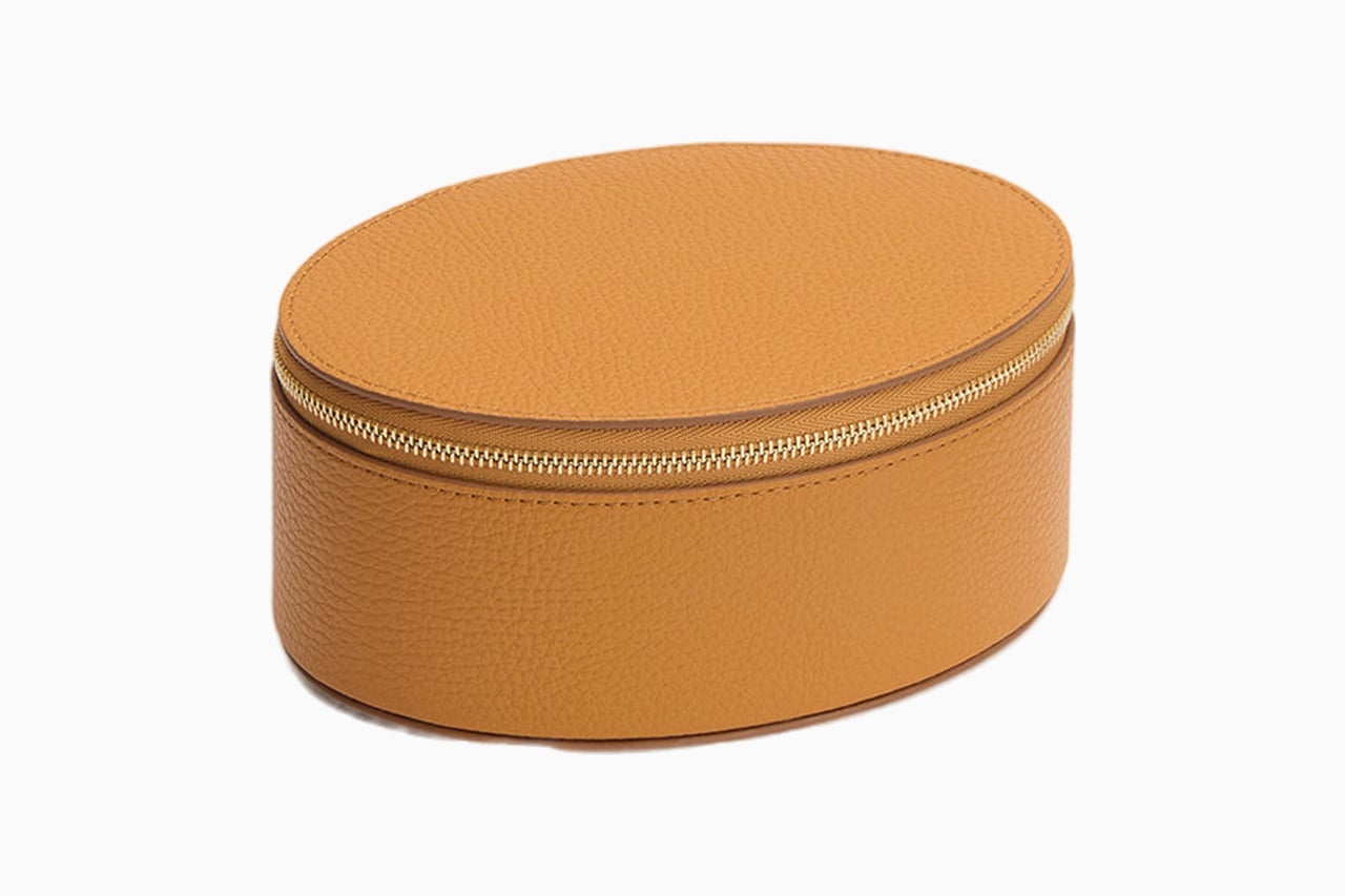 best jewelry organizers cuyana large jewelry case review - Luxe Digital