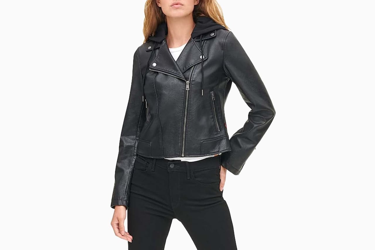 best leather jackets women levis review - Luxe Digital