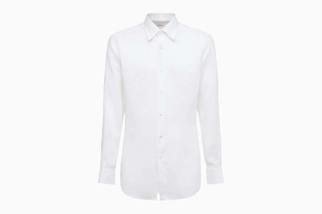 best linen shirts men brioni review - Luxe Digital