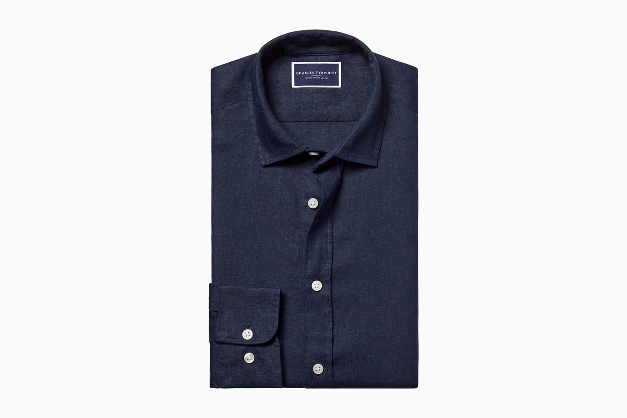 best linen shirts men charles tyrwhitt review - Luxe Digital