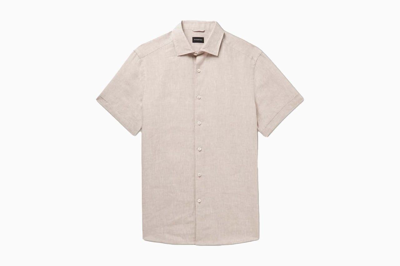 best linen shirts men zegna review - Luxe Digital