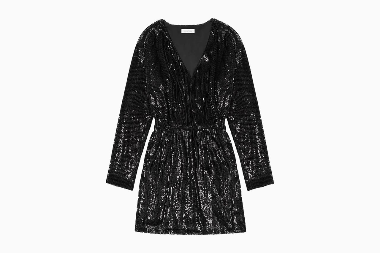 best little black dresses anine bing sequin - Luxe Digital