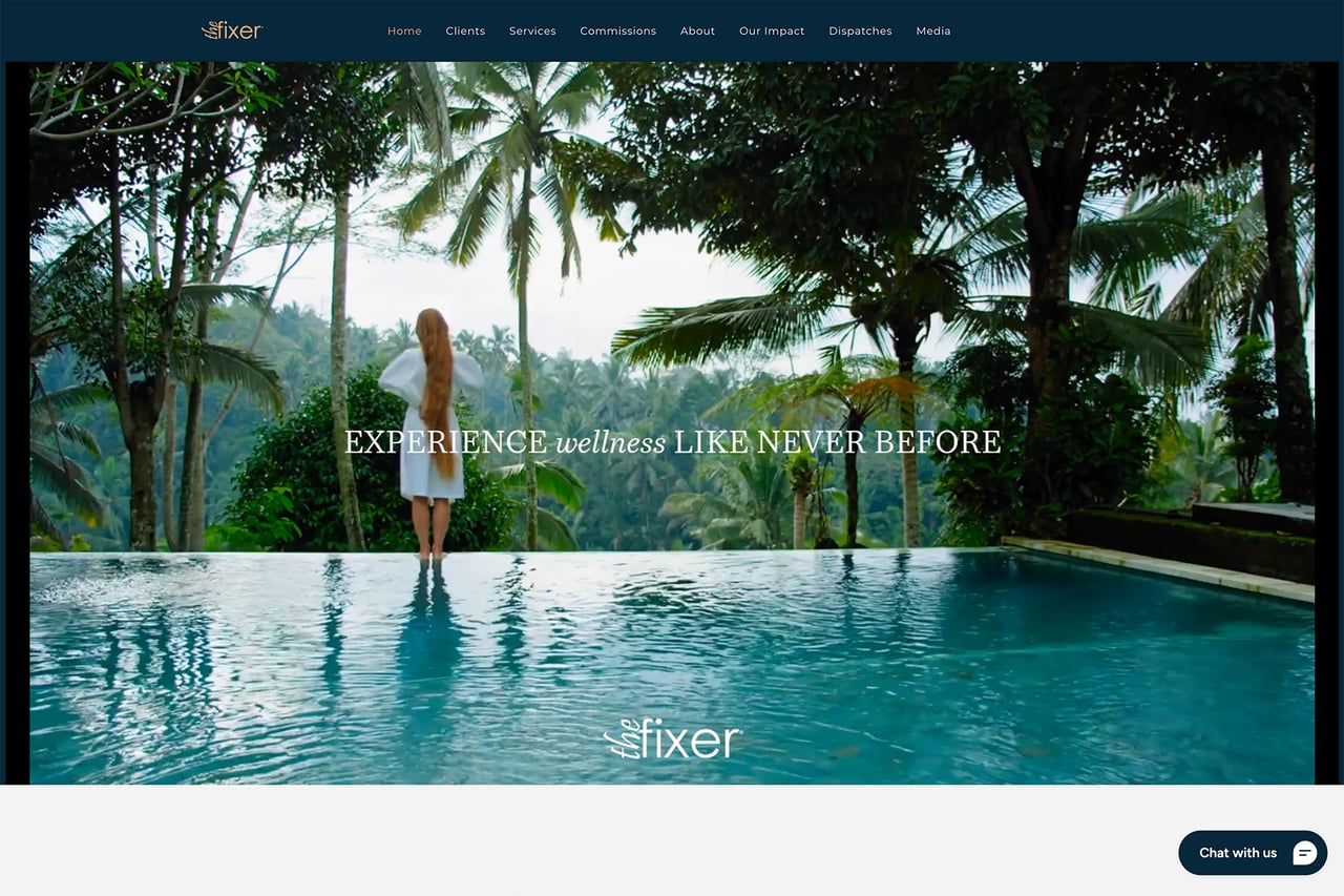 The Fixer Lifestyle Group homepage