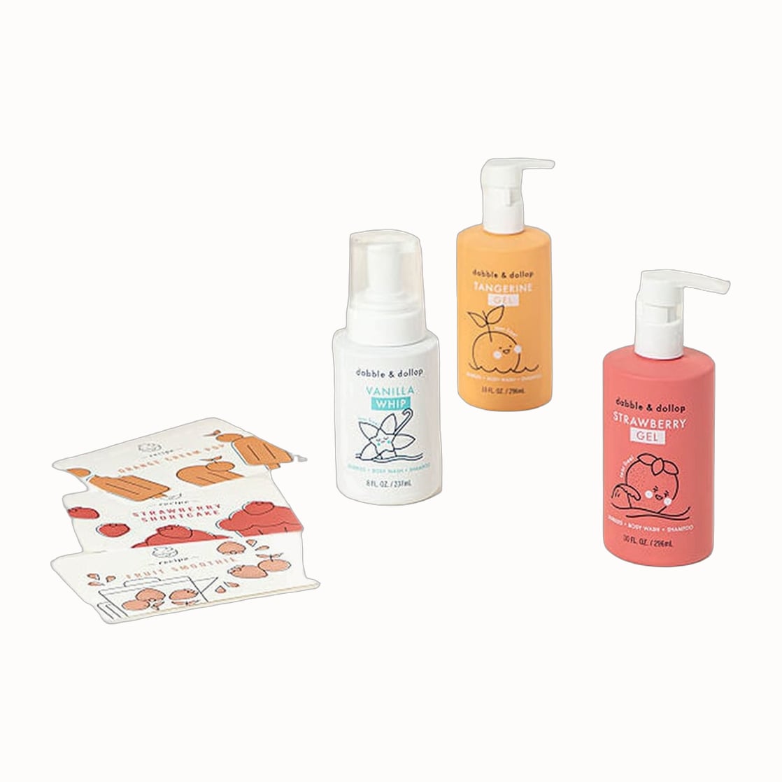 Dabble & Dollop bath bubbles mixing kit
