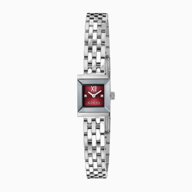 best luxury gift guide teenage girls ideas gucci g-frame watch - Luxe Digital