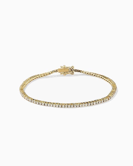 best luxury gift women mejuri tennis bracelet - Luxe Digital
