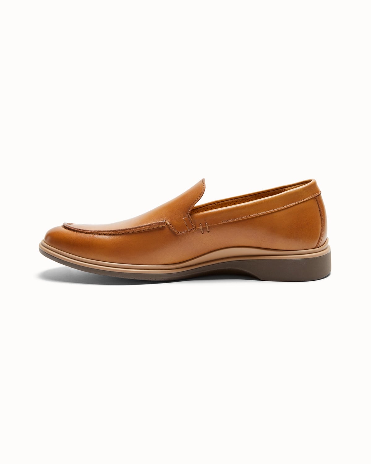 Amberjack The Loafer in honey leather - Luxe Digital