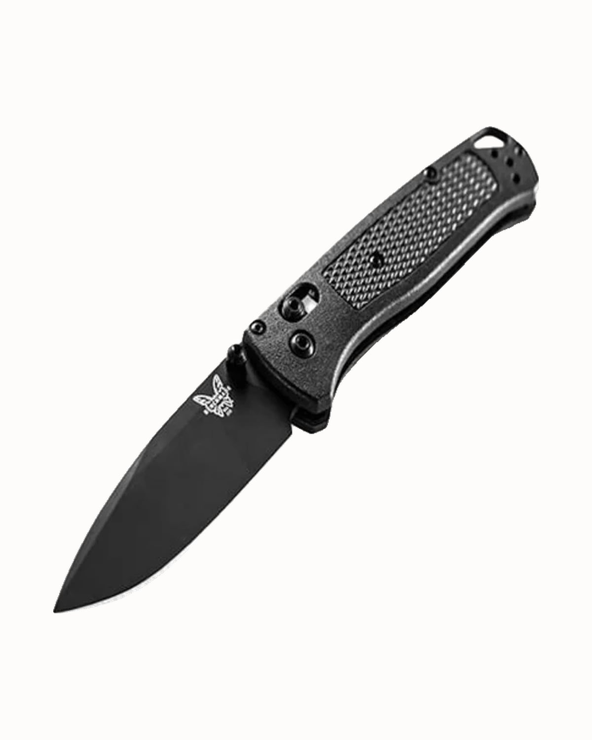 Benchmade folding pocket knife in black - Luxe Digital