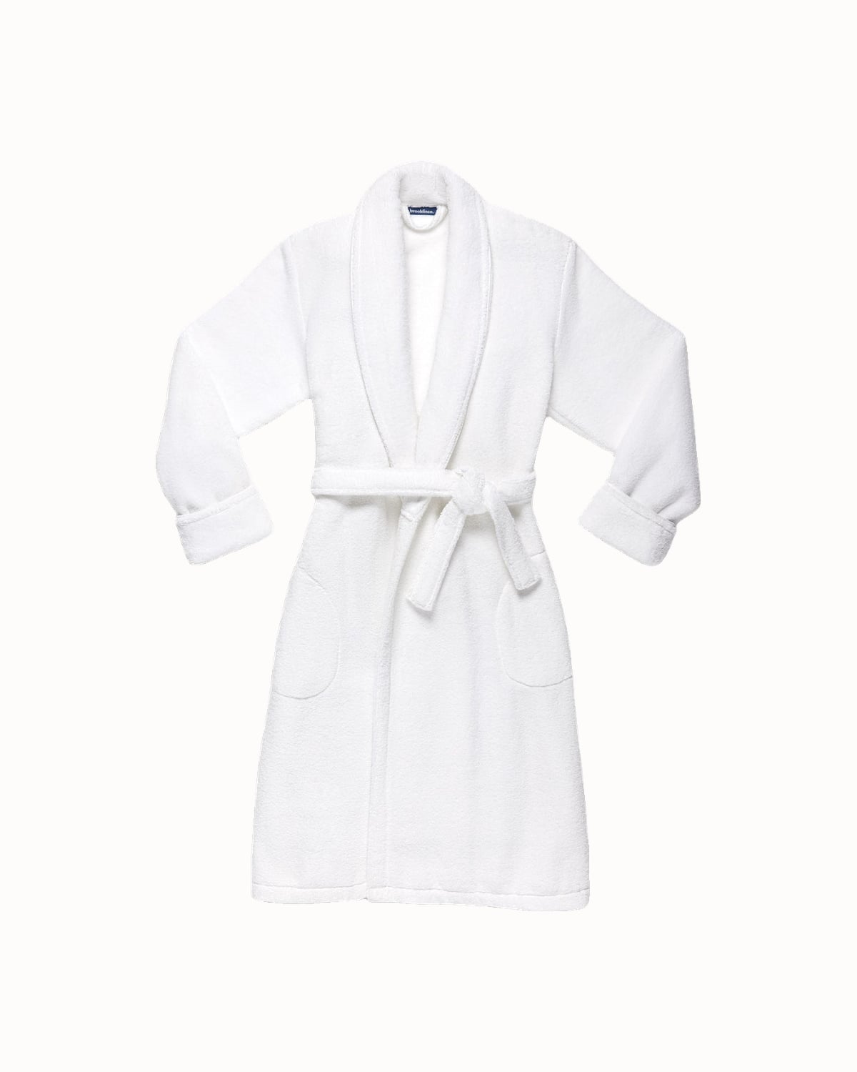Brooklinen Super-Plush Turkish cotton robe in white - Luxe Digital