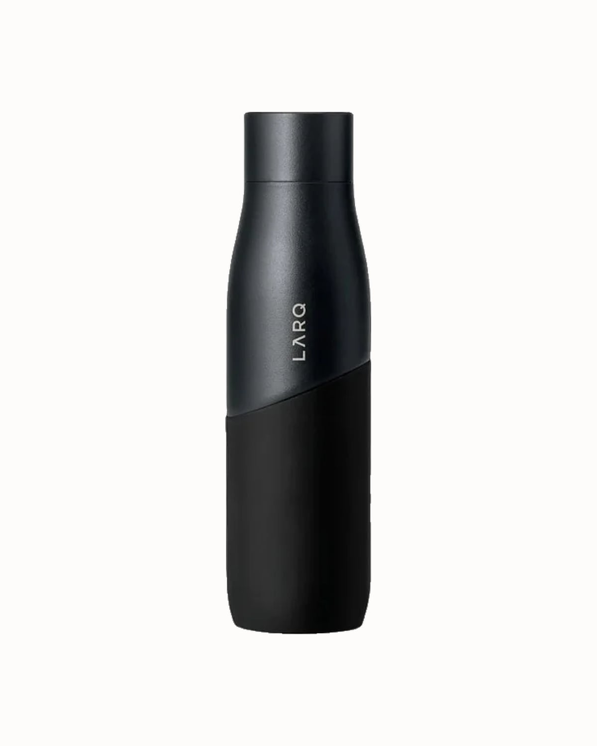 LARQ PureVis self-cleaning water bottle in black - Luxe Digital