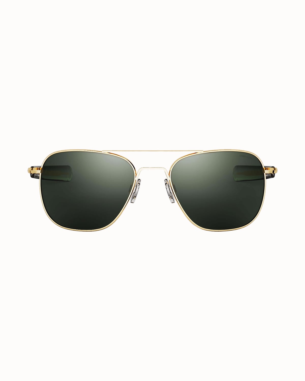 Randolph Aviator sunglasses in 23k gold - Luxe Digital