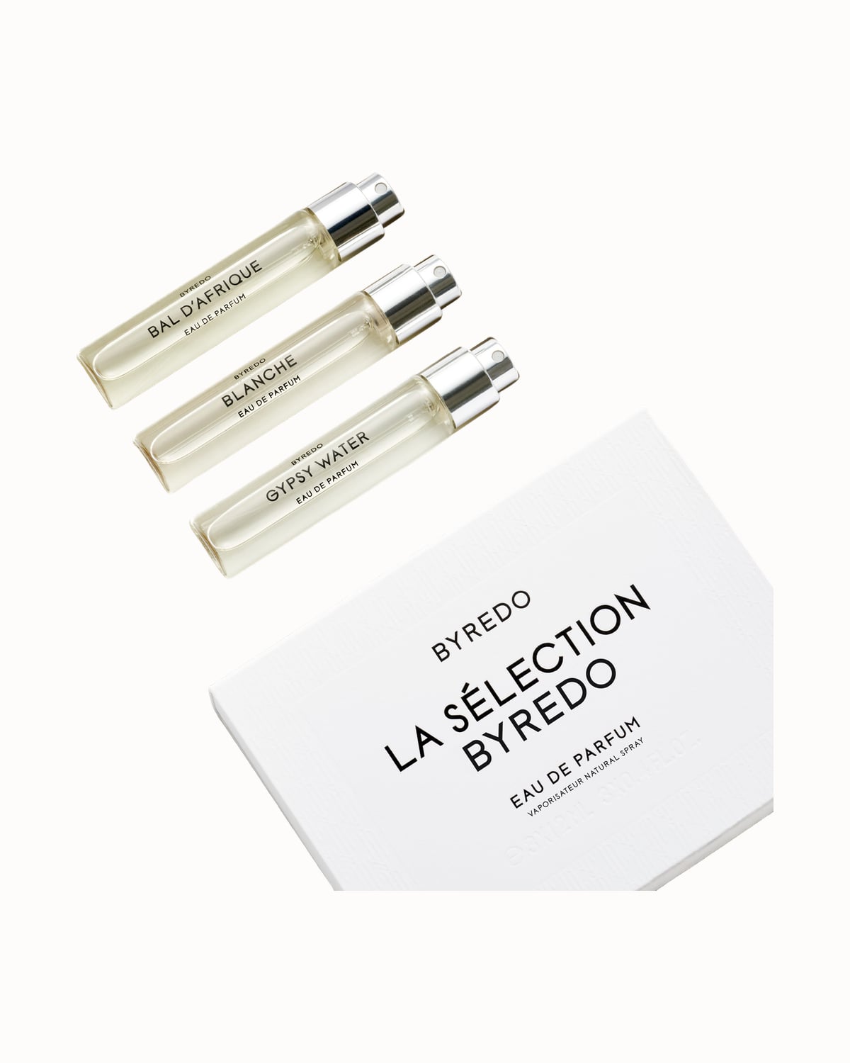 Byredo La Sélection Iconique set of three travel sprays - Luxe Digital