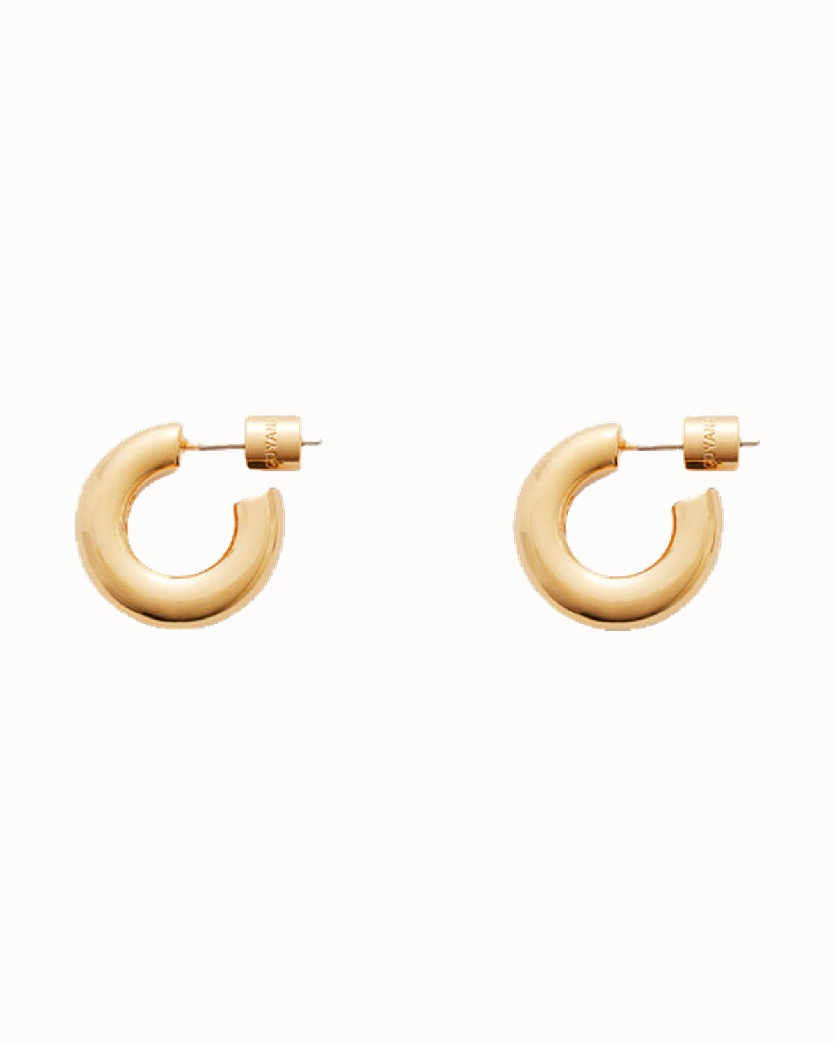 Cuyana gold mini hoop earrings - Luxe Digital