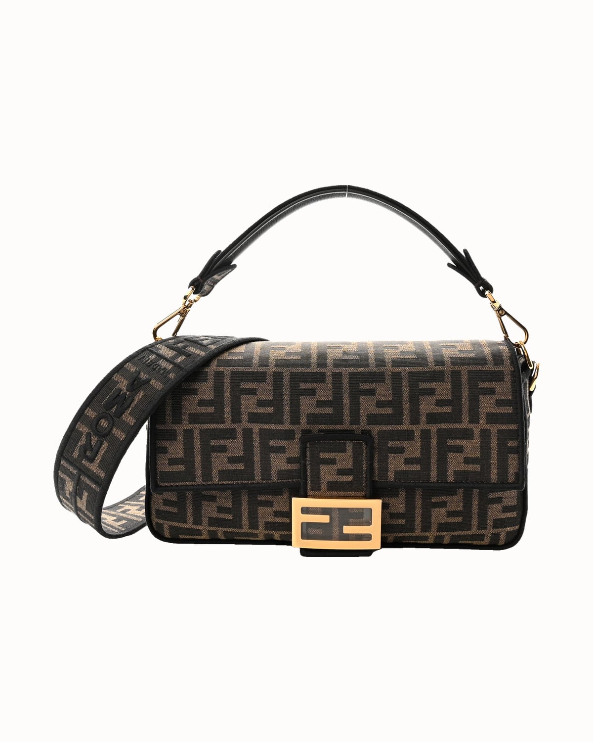 Fendi Baguette bag in FF jacquard - Luxe Digital