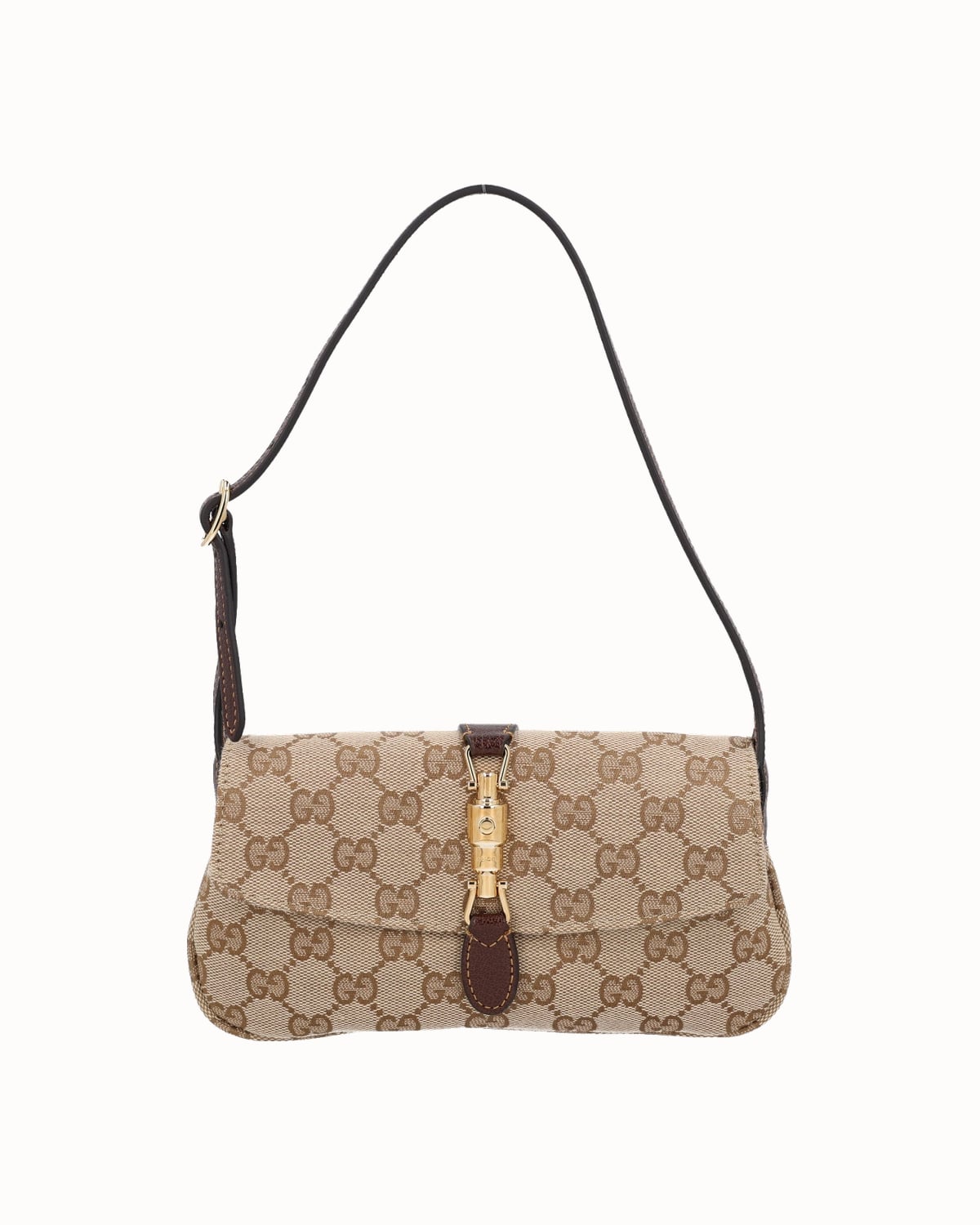 Gucci Jackie 1961 shoulder bag in GG canvas - Luxe Digital