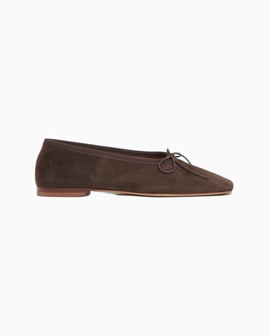 Best luxury gifts for women mansur gavriel square ballerina espresso
