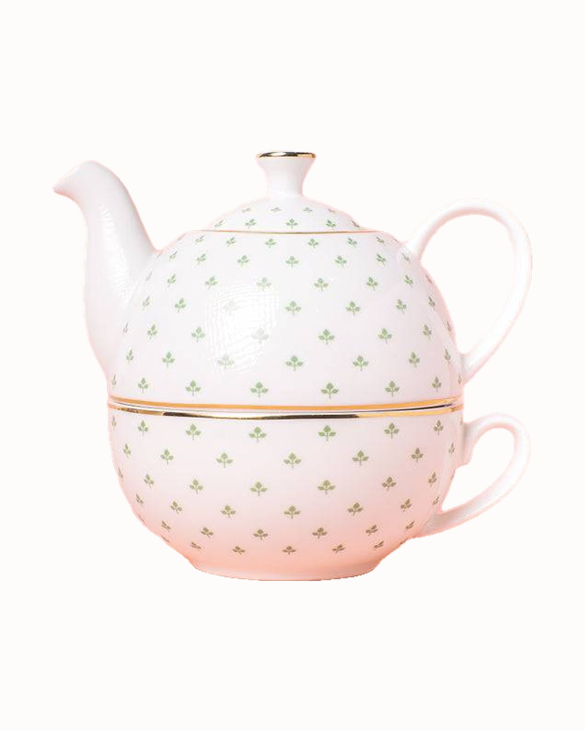 Tielka tea for one teapot and cup set - Luxe Digital