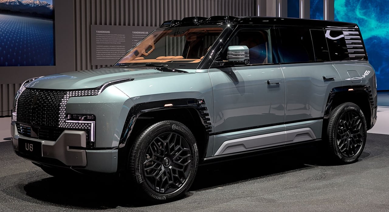 BYD Yangwang U8 luxury SUV - Luxe Digital
