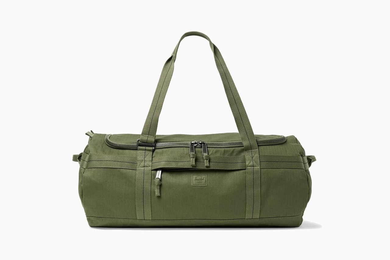 best men gym bag high end herschel sutton duffle - Luxe Digital