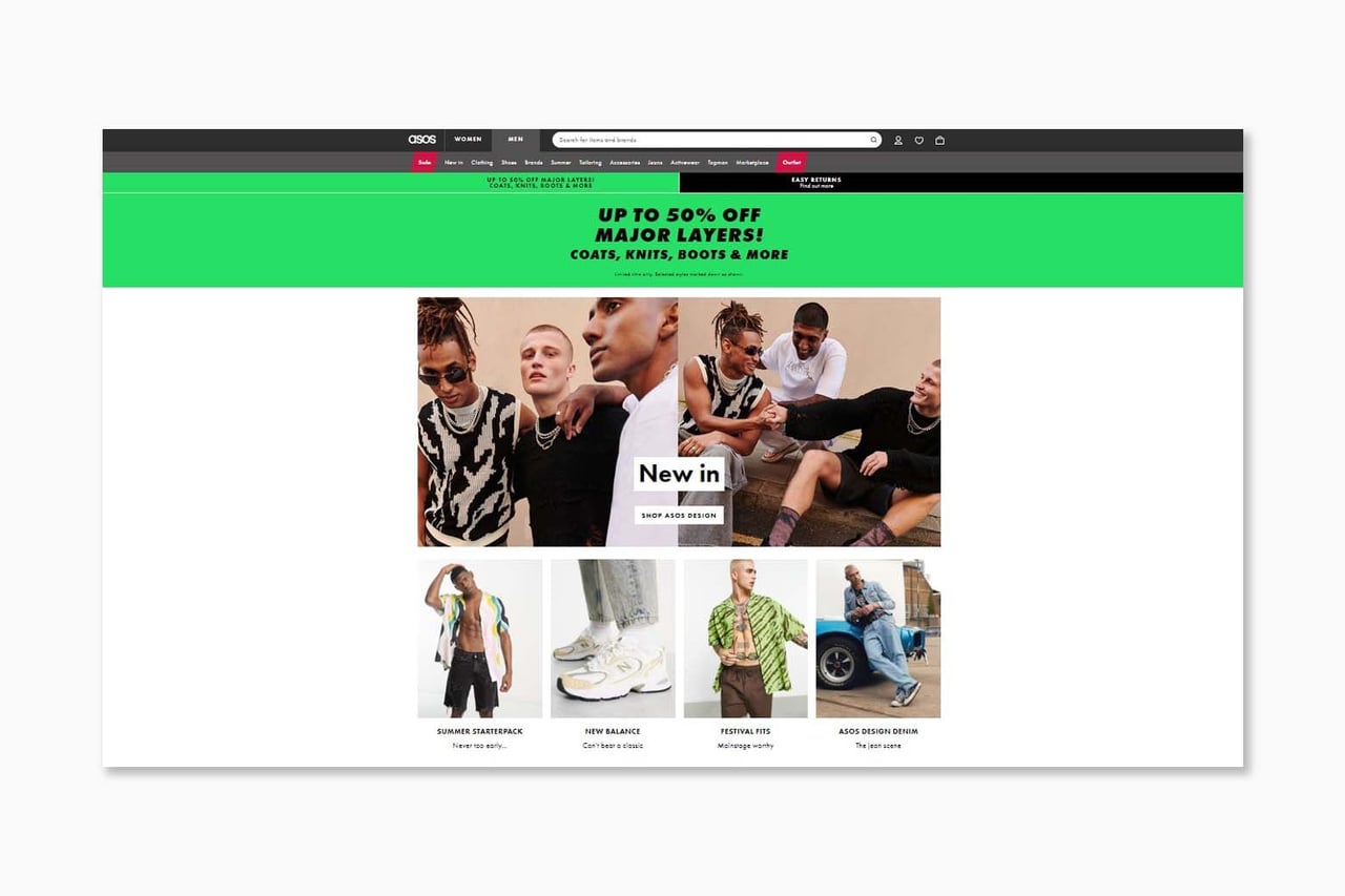 best men online shopping asos - Luxe Digital