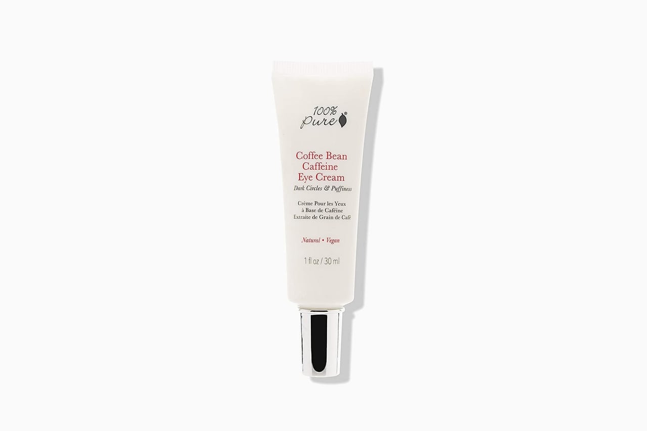 best natural organic beauty skincare 100 pure caffeine eye cream - Luxe Digital