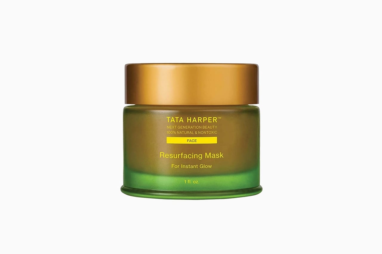 best natural organic beauty skincare tata harper resurfacing mask - Luxe Digital