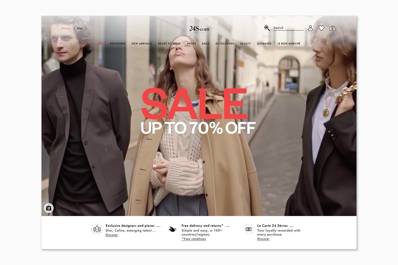 best online shopping sites women 24s - Luxe Digital