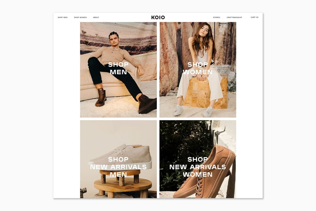 best online shopping sites women Koio - Luxe Digital